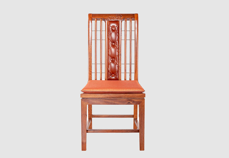 白城芙蓉榭中式实木餐椅效果图