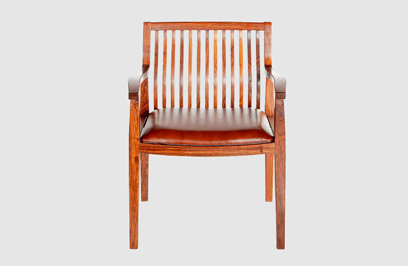 白城中式实木大方椅家具效果图