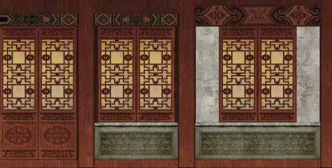 白城隔扇槛窗的基本构造和饰件
